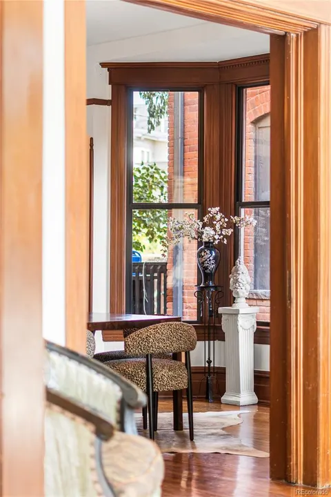 Window seat and original trim